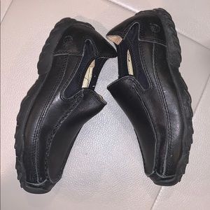 Timberland Slip on Black Leather Sz11m